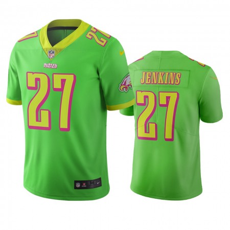 Philadelphia Eagles #27 Malcolm Jenkins Green Vapor Limited City Edition NFL Jersey