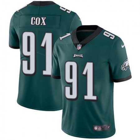 Nike Eagles #91 Fletcher Cox Midnight Green Team Color Men's Stitched NFL Vapor Untouchable Limited Jersey