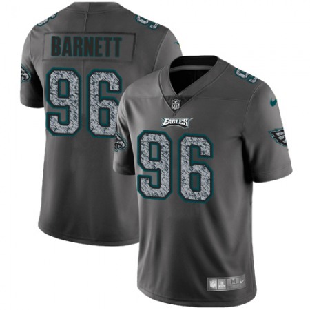 Nike Eagles #96 Derek Barnett Gray Static Men's Stitched NFL Vapor Untouchable Limited Jersey