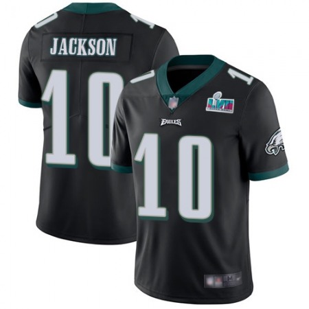 Nike Eagles #10 DeSean Jackson Black Super Bowl LVII Patch Alternate Youth Stitched NFL Vapor Untouchable Limited Jersey