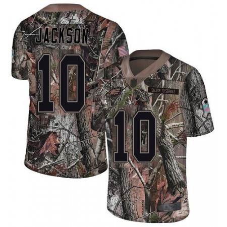 Nike Eagles #10 DeSean Jackson Camo Youth Stitched NFL Limited Rush Realtree Jersey