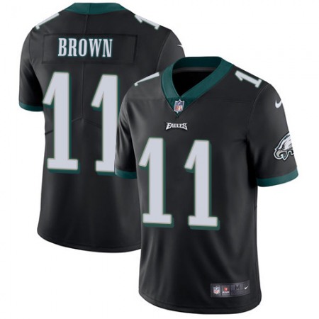 Nike Eagles #11 A.J. Brown Black Alternate Youth Stitched NFL Vapor Untouchable Limited Jersey