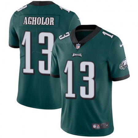 Nike Eagles #13 Nelson Agholor Midnight Green Team Color Youth Stitched NFL Vapor Untouchable Limited Jersey