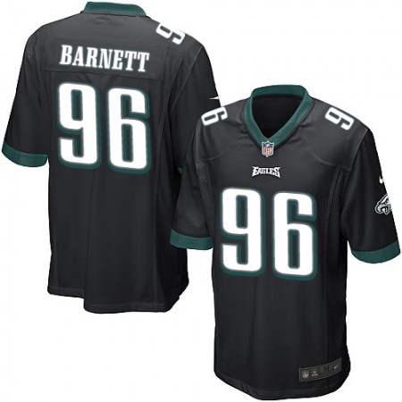 Nike Eagles #96 Derek Barnett Black Alternate Youth Stitched NFL New Elite Jersey