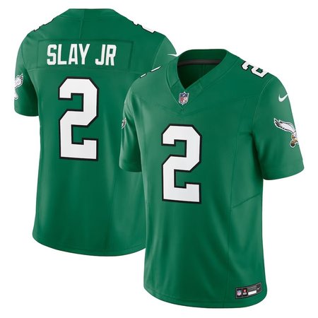 Men's Philadelphia Eagles Darius Slay #2 Nike Kelly Green Alternate Limited Jersey